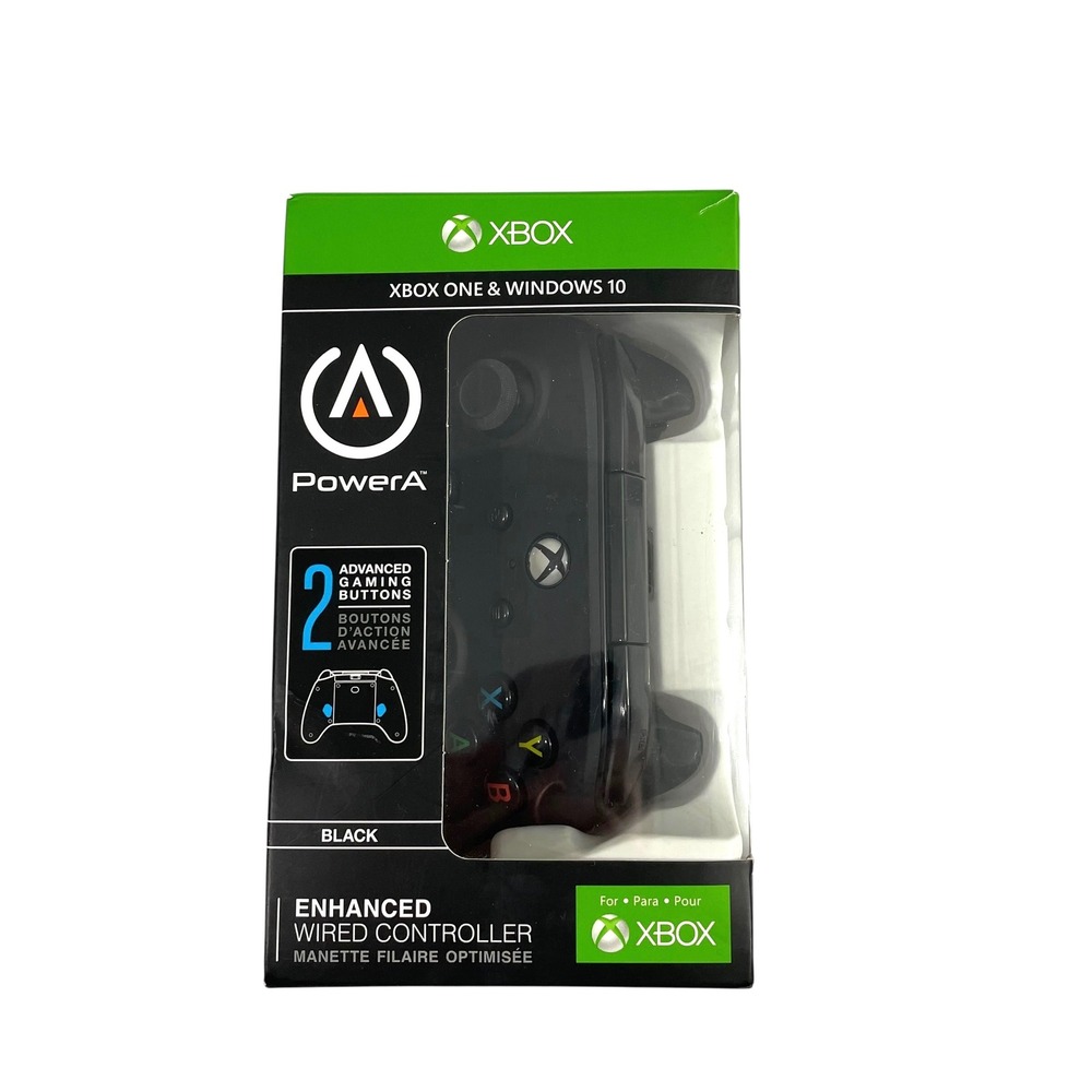 New in Box PowerA Enhanced wired‎ controller for XBox black